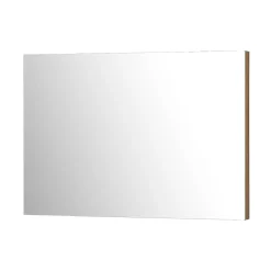 Spiegels|Brico Aquazuro Badkamerspiegel Napoli 120Cm Naturel Eiken