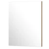 Spiegels|Brico Aquazuro Badkamerspiegel Napoli Naturel Eiken 60Cm