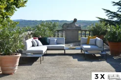 Brico Arcane Bank Tango 160X80X71Cm + Salontafel 80X80X25Cm- Loungesets