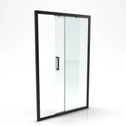 Douchedeuren|Brico Aurlane Douchedeur Factory 120X200Cm Schuif Zwart