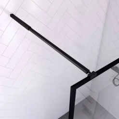 Douchewanden & Inloopdouches|Brico Aurlane Douchewand Dark Edge 140X200Cm 6Mm Zwart