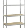 Opbergrekken|Brico Avasco Opbergrek "Strong" Galva. H176Xl90Xd45. Gegalvaniseerde Staal
