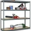 Opbergrekken|Brico Avasco Stellingkast Robus 190X150X60Cm Grijs