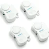 Brico Avidsen-Set Van 4 Mini Alarmen-Deuren En Ramen- Alarmsystemen