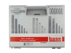 Boor- & Bitsets|Brico Baseline Bit- En Borenset – 24 Stuks