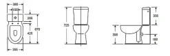 Duoblok Toiletten|Brico Baseline Duoblok Toilet I Pk Aansluiting Wit