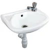 Toiletfonteinen|Brico Baseline Fonteinset Keramiek Wit 34,5X27,0X16,2Cm
