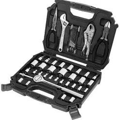 Gereedschapsets|Brico Baseline Gereedschapset Dopsleutels – 45 Stuks