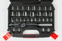 Gereedschapsets|Brico Baseline Gereedschapset Dopsleutels – 45 Stuks