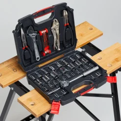 Gereedschapsets|Brico Baseline Gereedschapset Dopsleutels – 45 Stuks