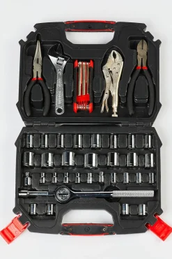 Gereedschapsets|Brico Baseline Gereedschapset Dopsleutels – 45 Stuks