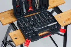 Gereedschapsets|Brico Baseline Gereedschapset Dopsleutels – 45 Stuks