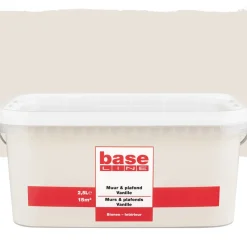 Brico Baseline Muur & Plafond Vanille 2,5L- Muurverf