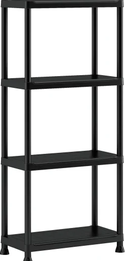 Opbergrekken|Brico Baseline Opbergrek 60/4 Zwart 30X60X135Cm