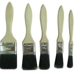 Brico Baseline Plat Kwast - 5 Stuks- Verfborstels
