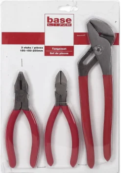 Tangen|Brico Baseline Tangenset – 3 Stuks