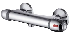 Douchekranen|Brico Baseline Thermostatische Douchemengkraan Chroom 15Cm