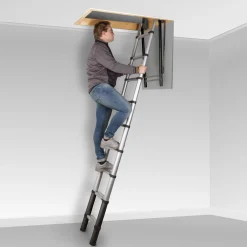 Telescopische Ladders|Brico Batavia Professionele Telescoopladder 3.27M