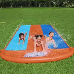 Brico Bestway H2Ogo Triple Waterglijbaan 488 Cm- Waterspeelgoed