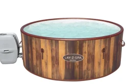 Brico Bestway Jacuzzi Lay-Z-Spa Helsinki 60025 1123L Imitatie Hout O180X66Cm- Spa En Jacuzzi