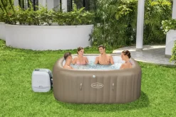 Brico Bestway Jacuzzi Lay-Z-Spa Palma Hydrojet Pro 60057 1050L O201X80Cm- Spa En Jacuzzi
