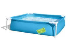 Brico Bestway My First Frame Pool Vierkant 122- Opzetzwembaden Zonder Pomp