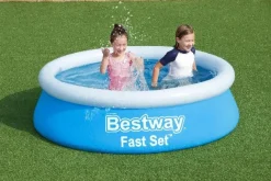 Brico Bestway Opblaaszwembad Rond O183X51Cm- Opblaaszwembaden