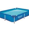 Brico Bestway Opzetzwembad Steel Pro Rechthoek 221X150X43Cm- Opzetzwembaden Zonder Pomp