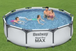 Brico Bestway Opzetzwembad Steel Pro Max O305X76Cm- Opzetzwembaden Zonder Pomp