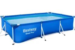 Brico Bestway Opzetzwembad Steel Pro Power 300X201X66Cm- Opzetzwembaden Zonder Pomp