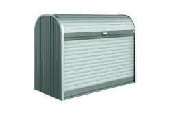 Brico Biohort Opbergbox Storemax 160 Kwartsgrijs Metallic 78X163Cm- Opbergboxen Tuin