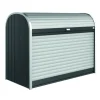 Brico Biohort Opbergbox Storemax 160 Donkergrijs Metallic 78X163Cm- Opbergboxen Tuin