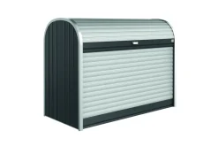 Brico Biohort Opbergbox Storemax 160 Donkergrijs Metallic 78X163Cm- Opbergboxen Tuin