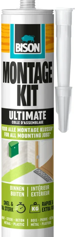Brico Bison Montage Kit Ultimate 165Gr- Lijm- & Kitpistolen