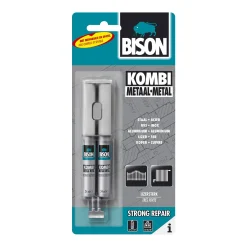 Tape & Lijm|Brico Bison Universele Epoxylijm Kombi Metaal Crd 24Ml