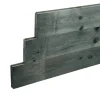 Tuinhout|Brico Blokhutprofiel Geschaafd Vintage Grey 14,5X2,8X180Cm