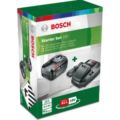 Accu'S & Acculaders|Brico Bosch Accu En Lader Al 1830 Cv Li-Ion 18V 6Ah