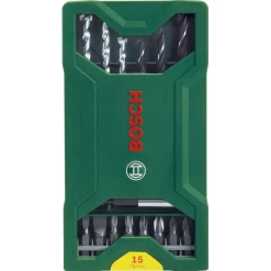 Boormachines|Brico Bosch Klopboormachine Advancedimpact 900 + 15-Delige X-Line Mixed Borenset