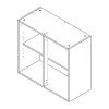 Keukenkasten|Brico Bovenkast Keuken Modulo Wit 80Cm