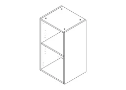 Keukenkasten|Brico Bovenkast Keuken Modulo Wit 40Cm