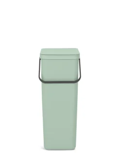 Vuilnisbakken|Brico Brabantia Afvalemmer Sort&Go 40L Jade Groen