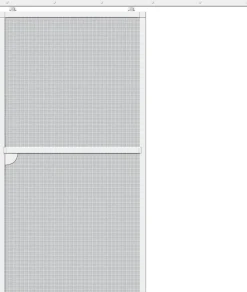 Brico Cando Schuifhordeur Standard Wit 120X240Cm- Vliegendeuren