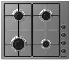 Kookplaten|Brico Candy Gaskookplaat Chw6Lbx 60Cm Rvs
