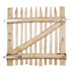 Brico Catri Tuinpoort Kastanje 100X120Cm- Tuindeuren