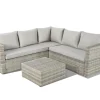 Brico Central Park Alea Loungeset Taupe Staal/Canvas 3 Delig- Loungesets