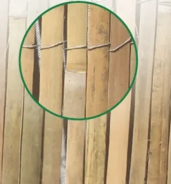 Brico Central Park Balkonscherm Volle Bamboematten 2X5M- Balkonschermen