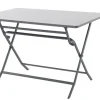 Brico Central Park Bistrotafel Stacy Antraciet Staal 110X70Cm- Tuintafels