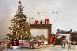 Echte Kerstbomen|Brico Central Park Kerstboom Nordmann Gekapt 100-150Cm