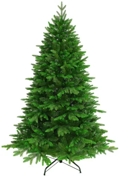 Kunstkerstbomen|Brico Central Park Kunstkerstboom Natural Deluxe 210Cm