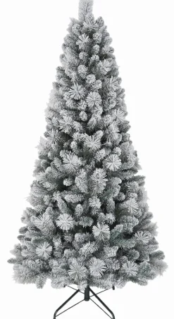 Kunstkerstbomen|Brico Central Park Kunstkerstboom Besneeuwd 210Cm